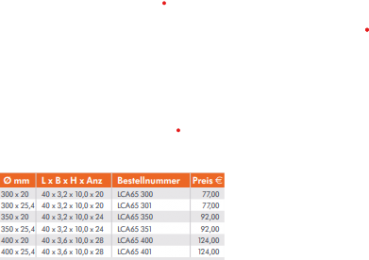 LCA 65 Ø 350 mm Allround-Diamanttrennscheibe, Betonsäger, für Beton und Asphalt